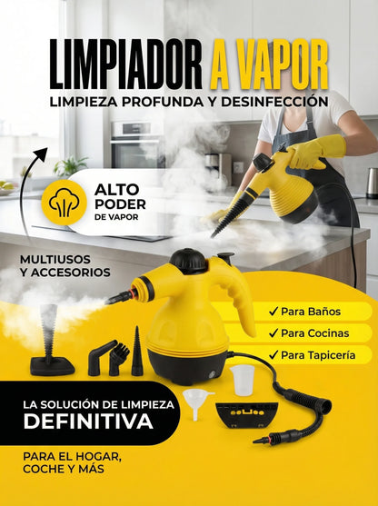 LIMPIADOR A VAPOR PORTATIL